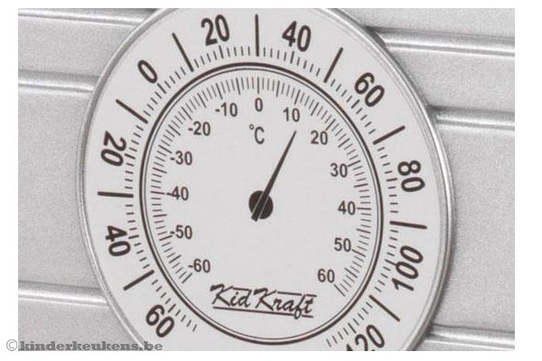 De oven kan heel "warm" worden.