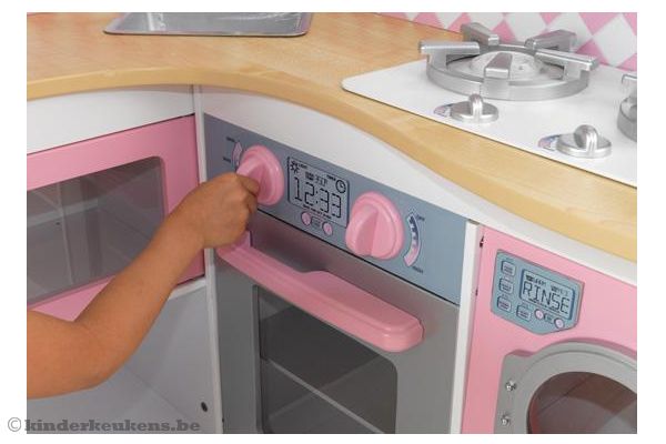 Draaiknoppen en doorkijkvenster oven.