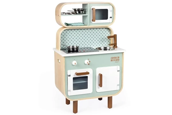 Dubbelzijdige retro kinderkeuken Reverso