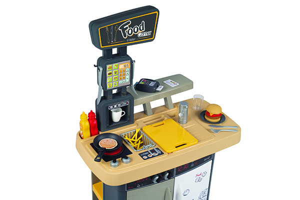 Compleet uitgeruste food corner