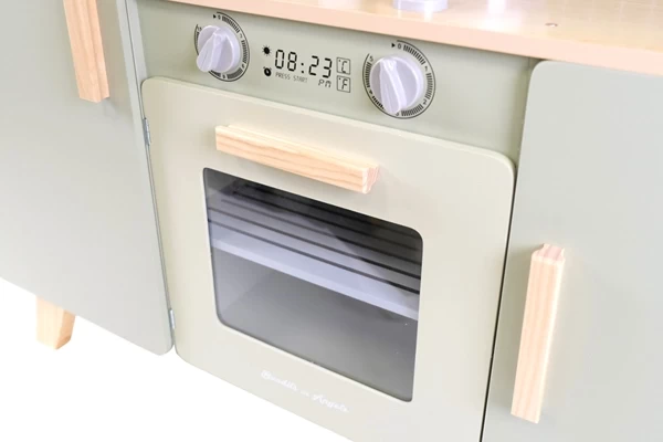 Oven met draaiknoppen erboven