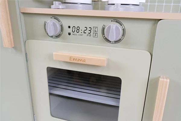 Voor kinderkeuken XL Modern retro groen