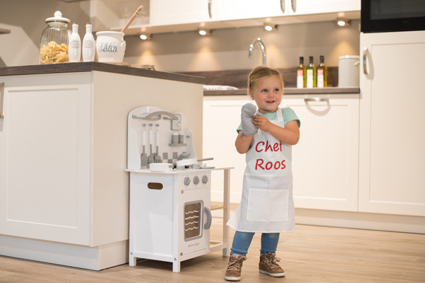 Personaliseer de keuken én een kinderschort.