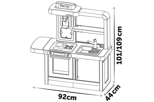 De afmetingen