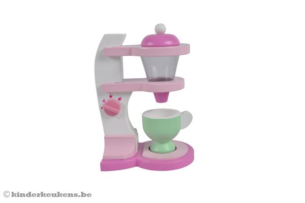Koffiezetapparaat van Woodtoys.