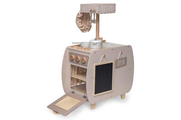 Oven met kookplaat erboven