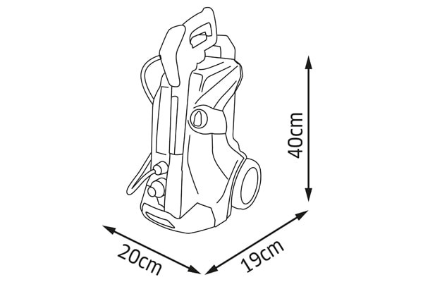 Afmeting: 20x19x40 cm